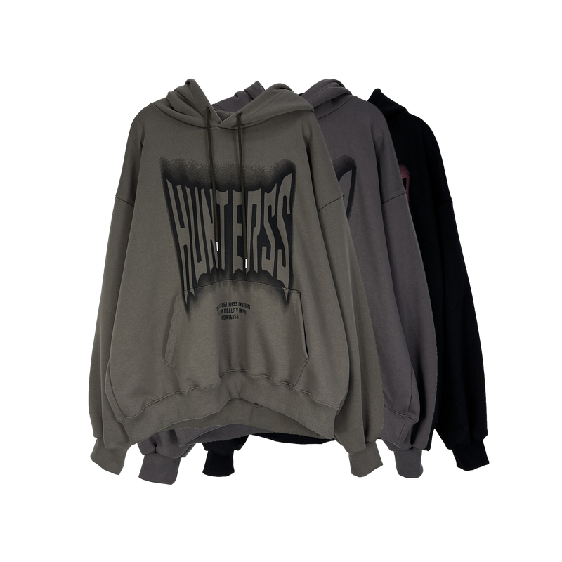 hunters crop hoodie