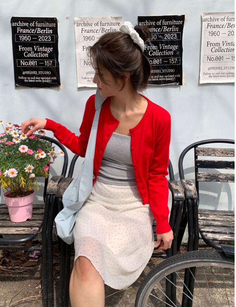 Usally V-neck cardigan