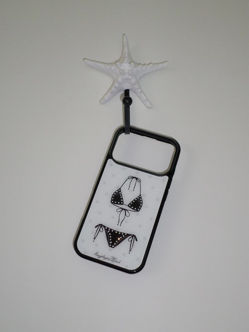 bikini stone case [black]
