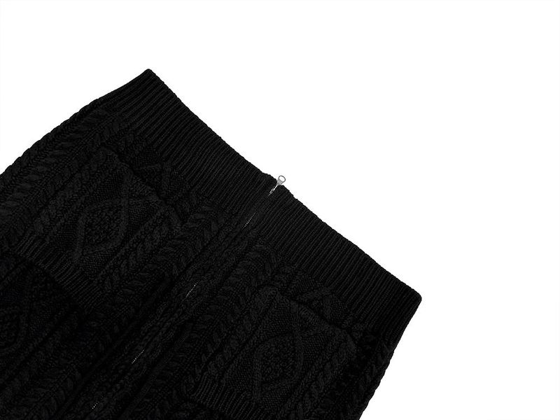Dine Cable Knit Zip-Up