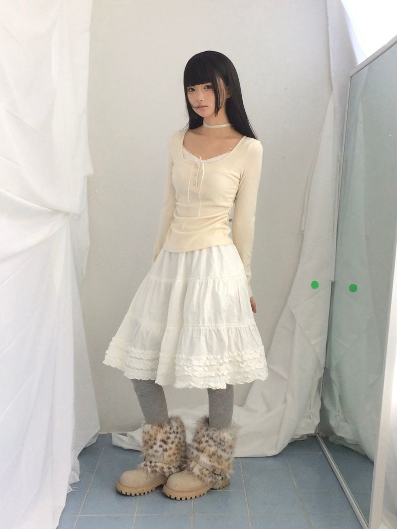 Vintage Stud Two Way Fur Boots