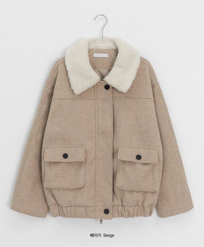 Pilance Quilted Fur Collar Jacket