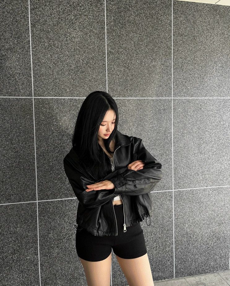 Ain leather jacket