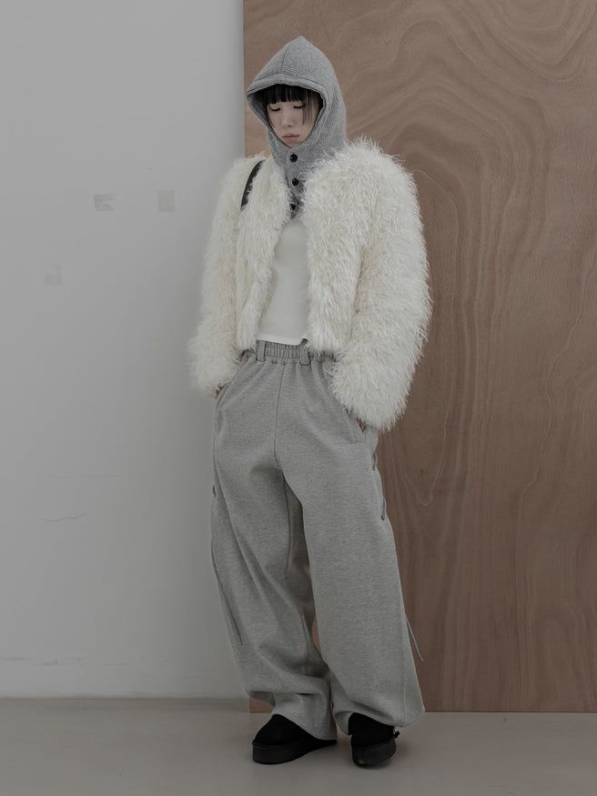 mnem（ムネム）の「Mero Knit Hooded Button Balaclava（Hats）」