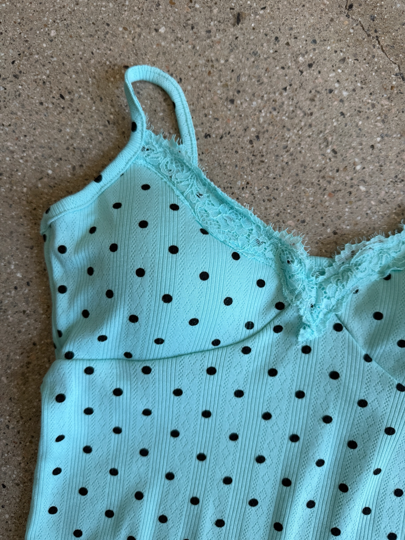 dot pad bra top