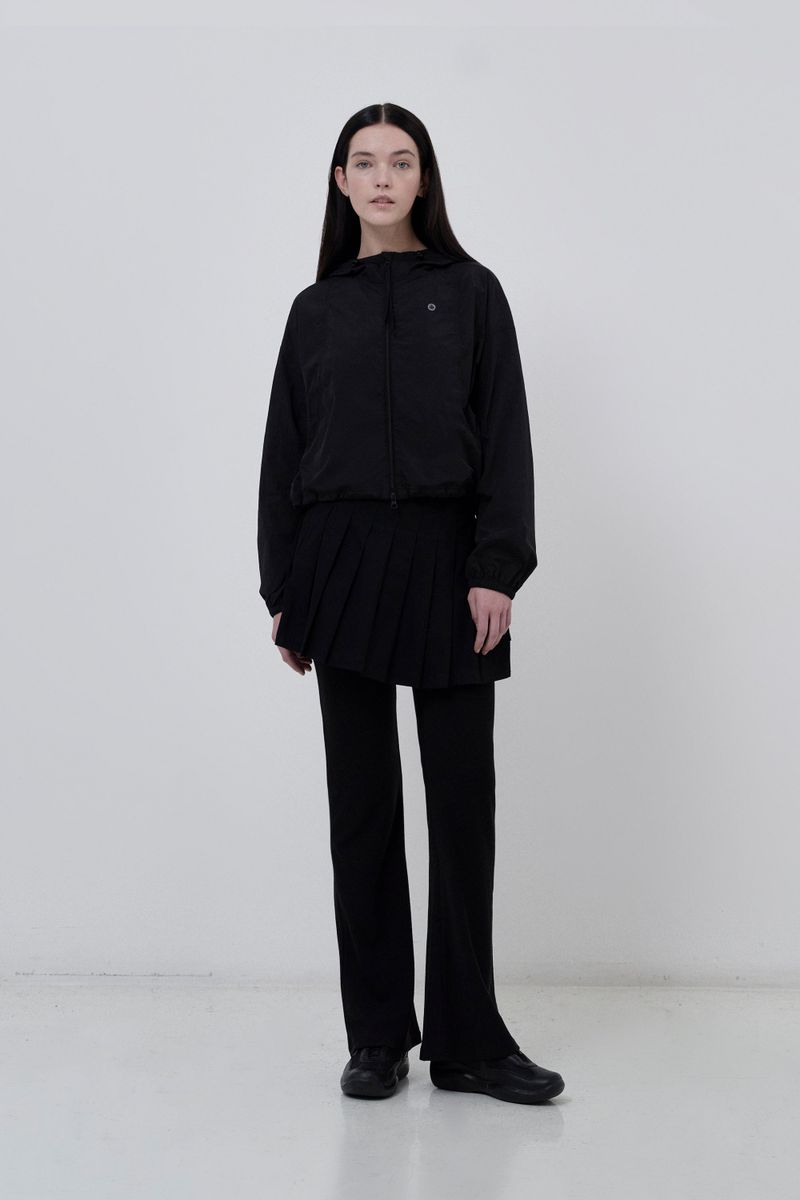 KIRSH プレーンインクシジョンウーブンウインドブレーカー [BLACK]