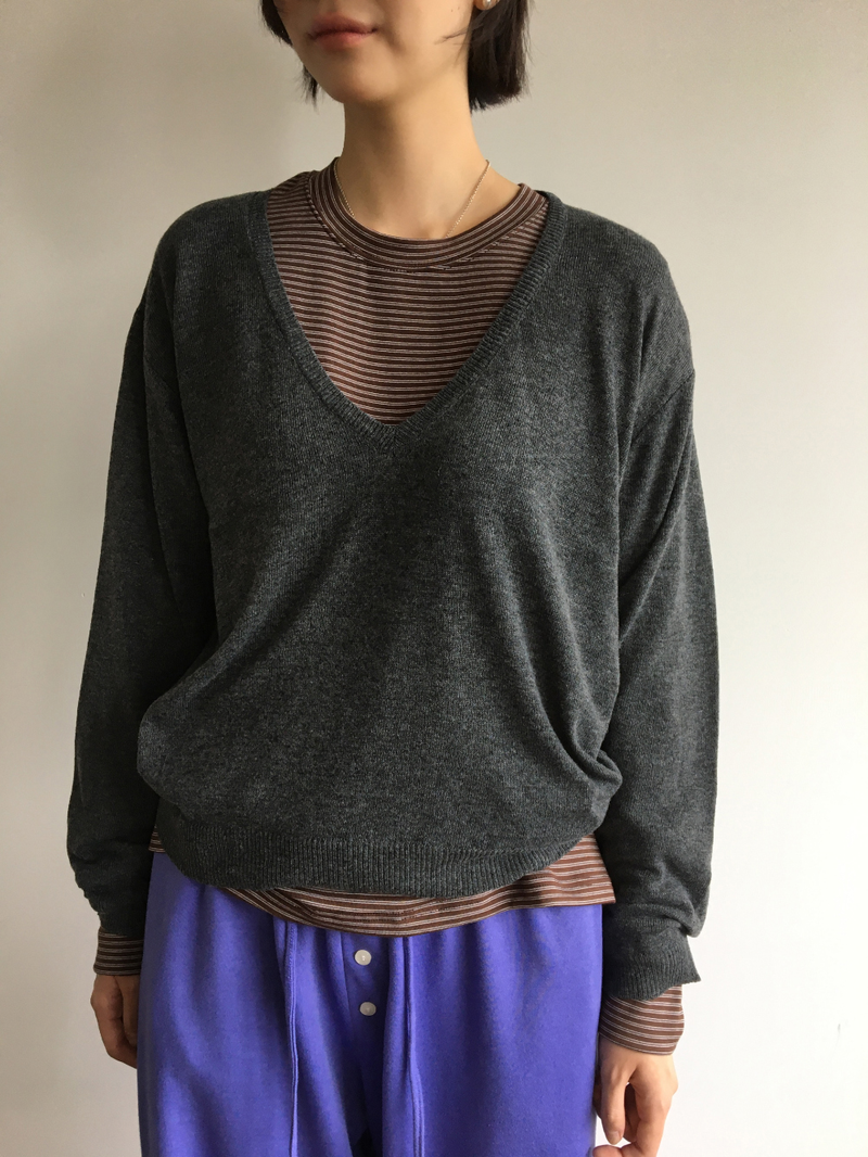 Maeve V-neck Knit (5color)