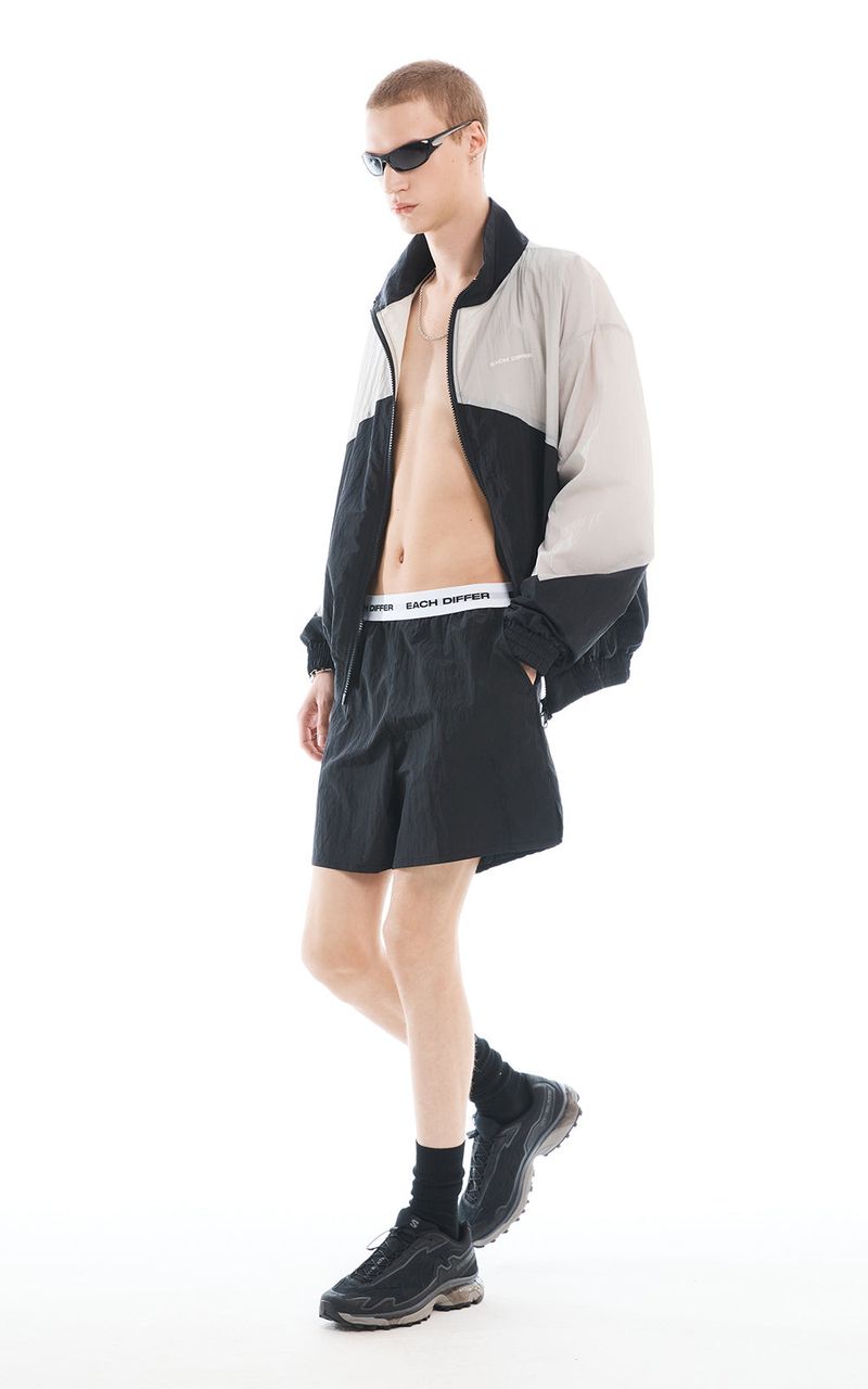 LOGO BAND SHORTS_BLACK