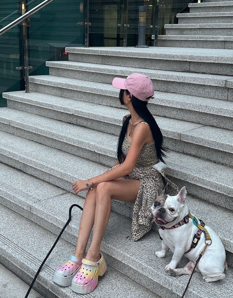 Light pink city ball cap