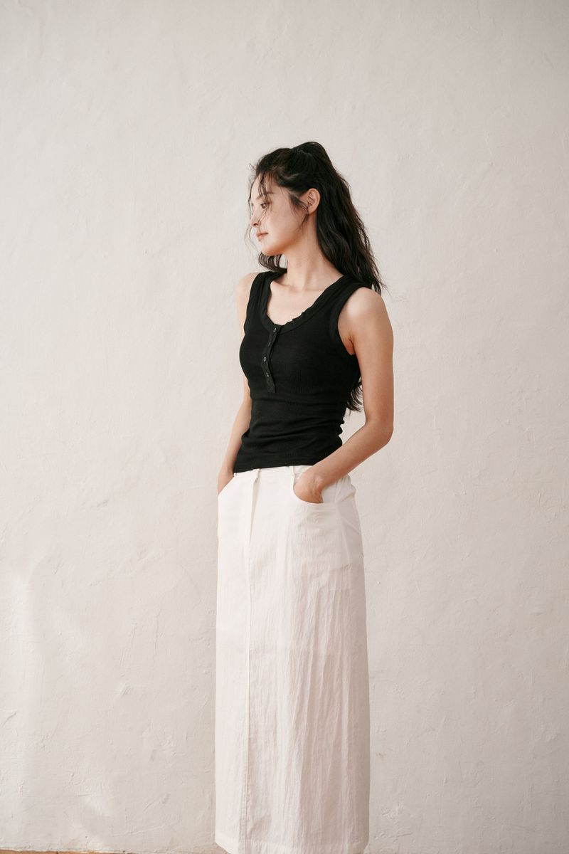 Botton sleeveless (Black)