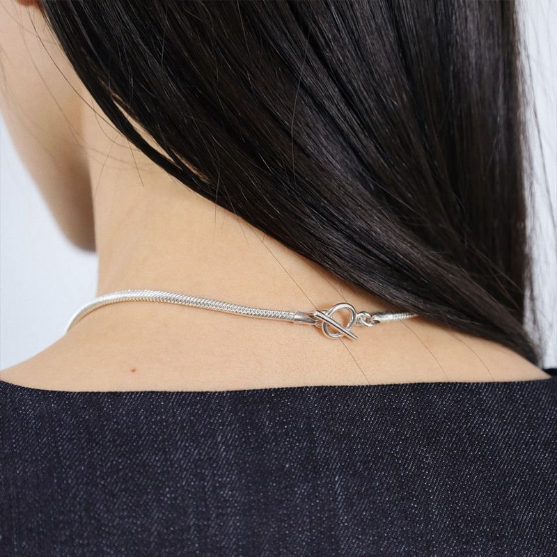 【MADE】 Thick line necklace