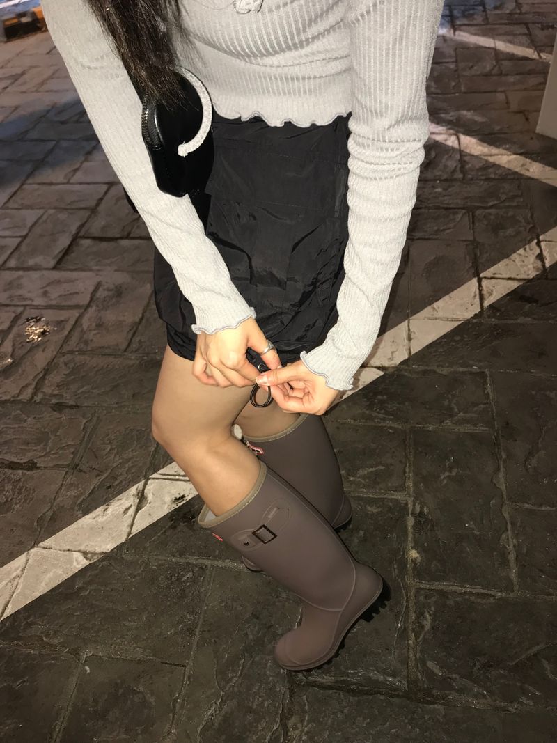 Larvate mini skirt