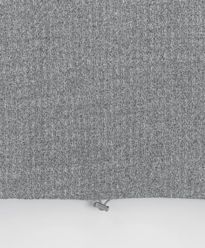 Burhit Unbalance Ribbed Hoodie