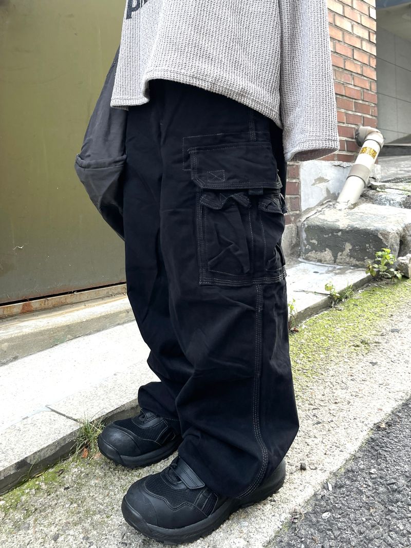 Ren Vintage Detail Cargo Pants