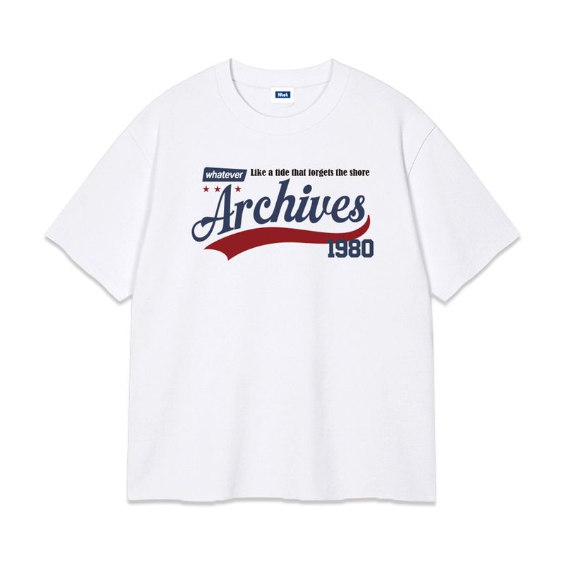 whatever archives over fit t-shirt (3color)