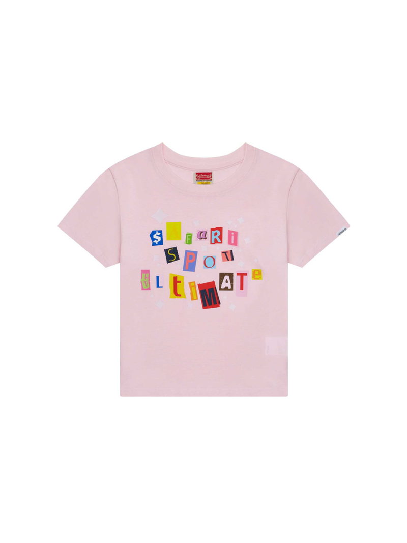 1/2 STICKERPACK TEE (PINK)