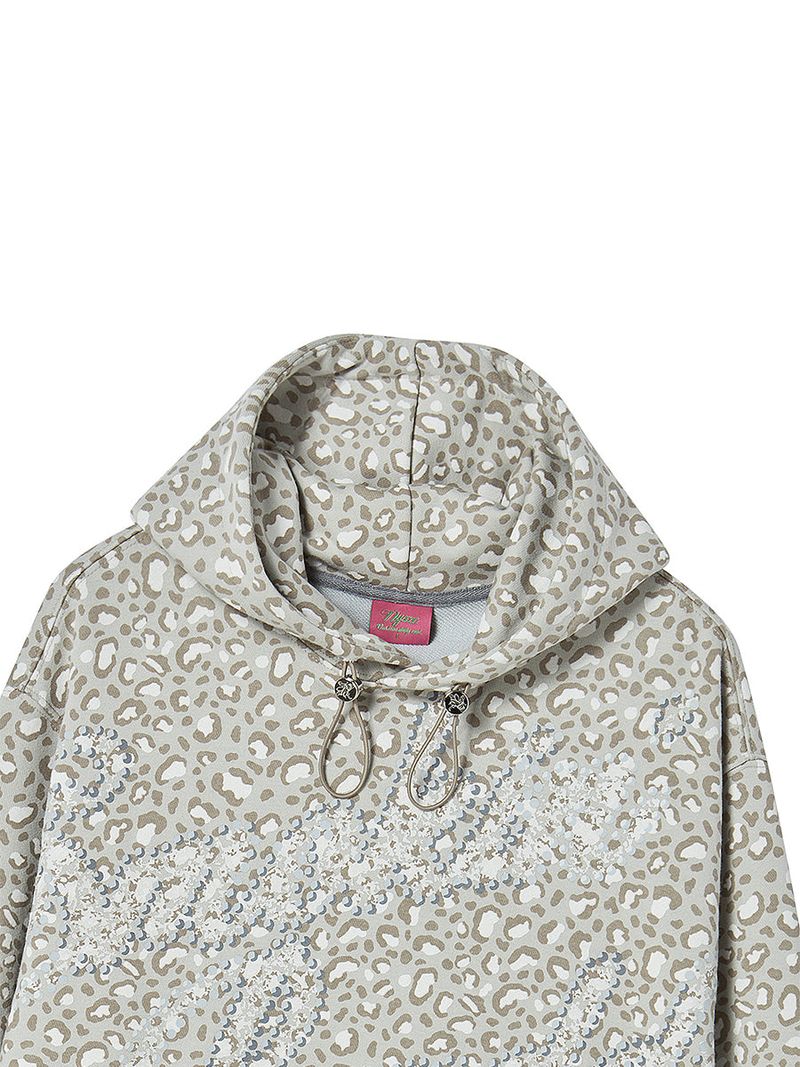 SMOKIN BADDIE HOODIE BEIGE
