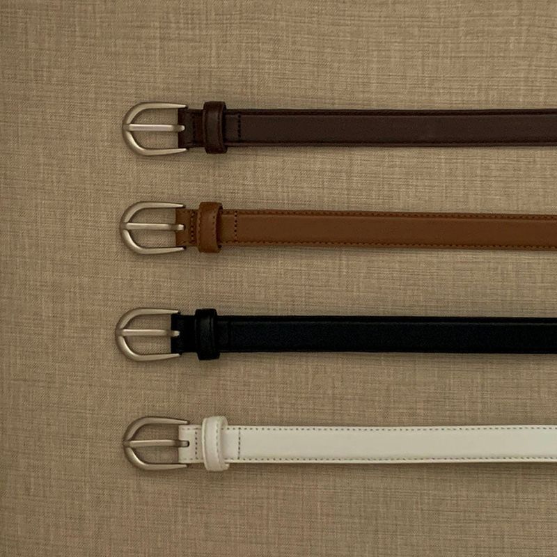 [BELLIDE MADE] Seasonless Round Square BLD Belt