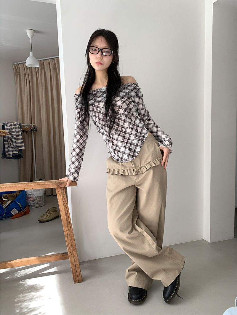 FRILL PANTS (2C)