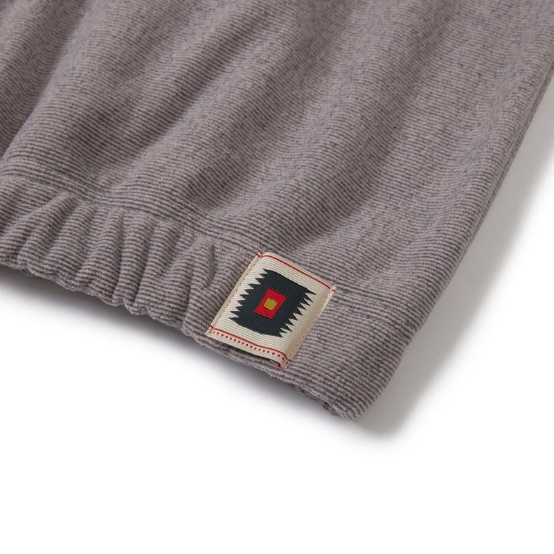 Surface fleece pullover / Rose ash