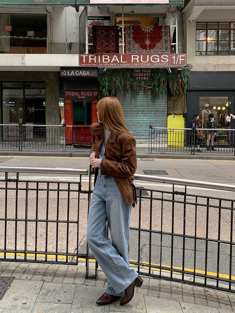 Benvers suede jacket