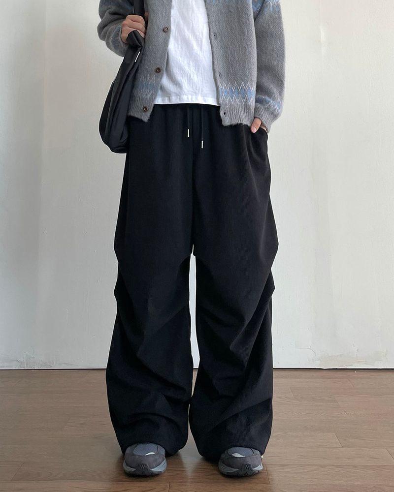 スターパッチコーデュロイパンツ
