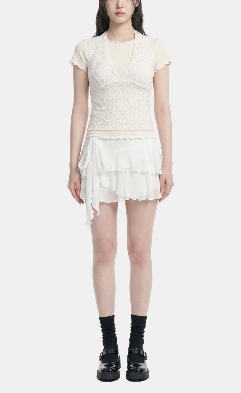 Narin Layered Lace Top Set