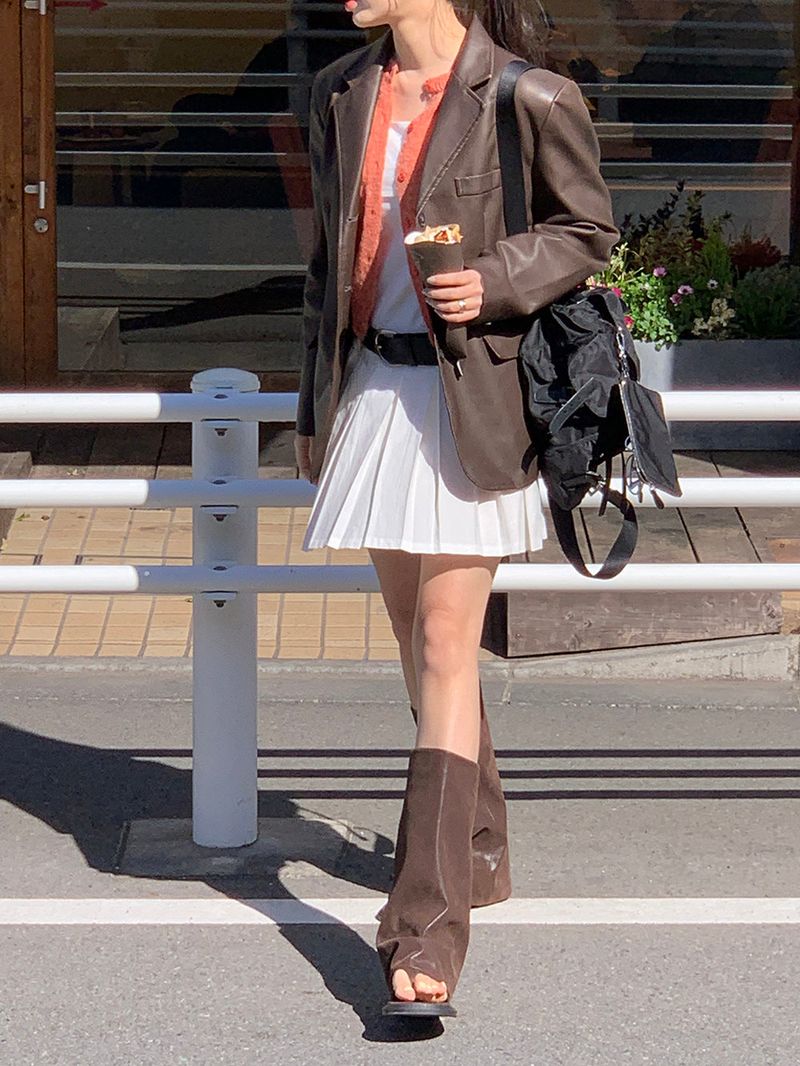 [MADE] LeToo Vintage Leather Jacket