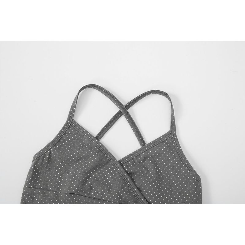 DOT CAMISOLE-GRAY