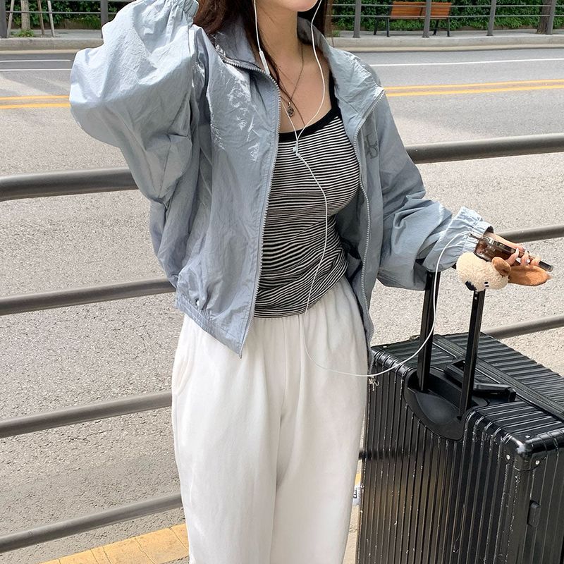 [Bellide made] Two-Way Anorak Windbreaker