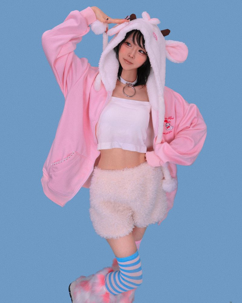 mong-mong poodle shorts (2color)