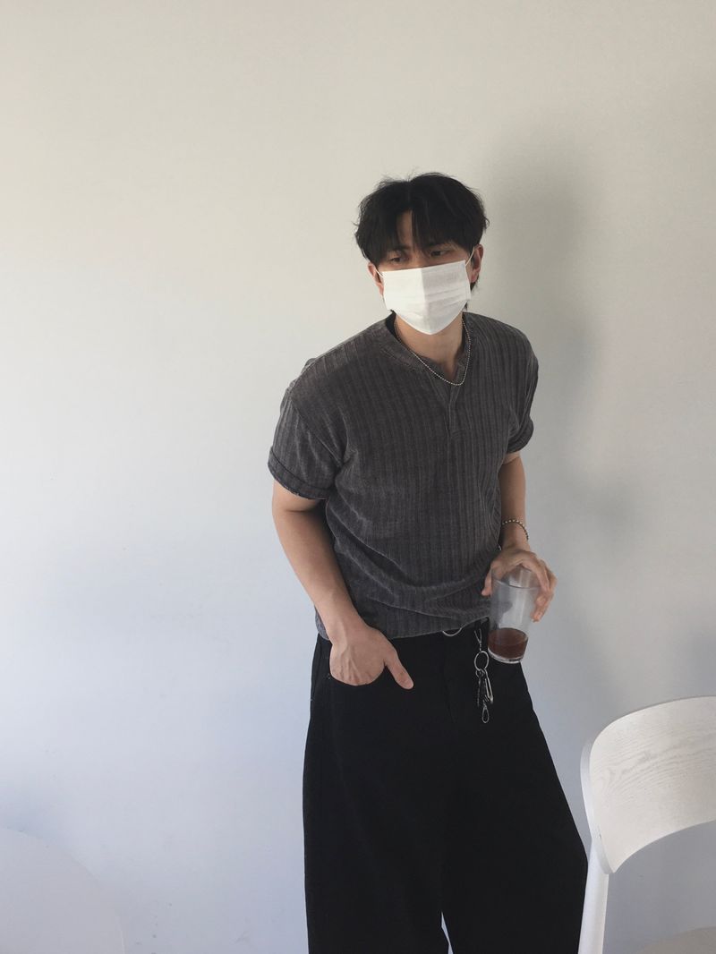 SSROOM(エスエスルーム)の「Russ Henley neck short-sleeved 2C(Tops)」