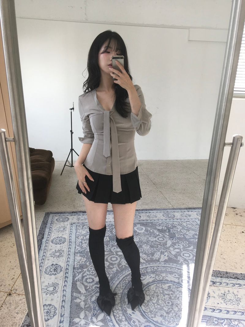 Tie Snap Blouse