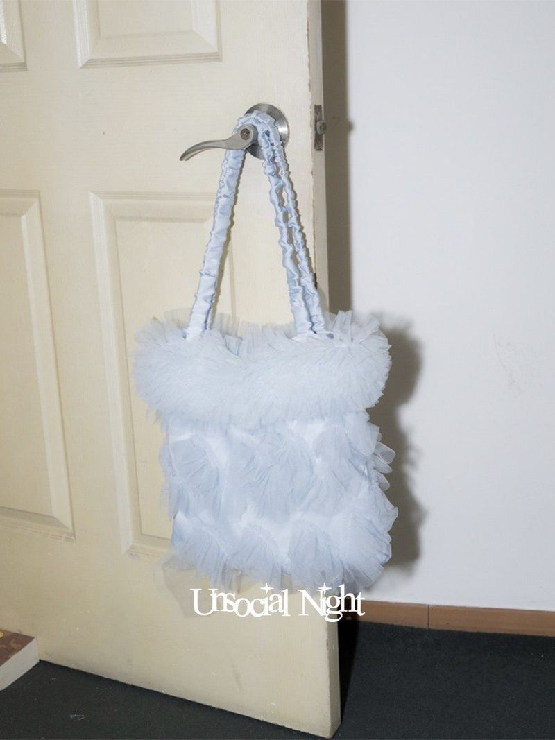 UnsocialNight（アンソーシャルナイト）の「レースパッチワークショルダーバッグ（Bags）」