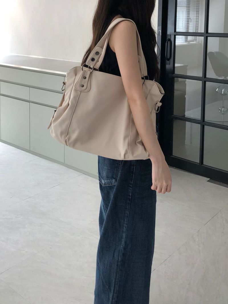 Cust Leather Shoulder Bag (3 colors)