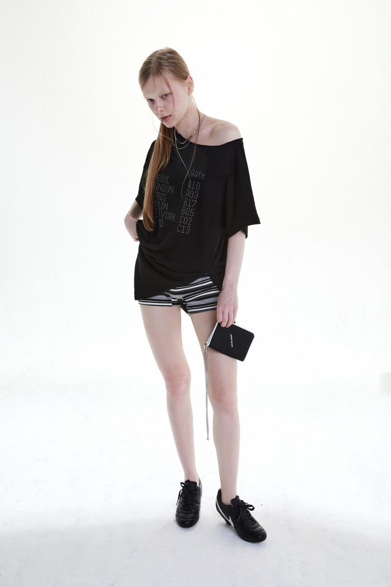 DEPARTURE CUBIC UNBALANCED TOP (BLACK)