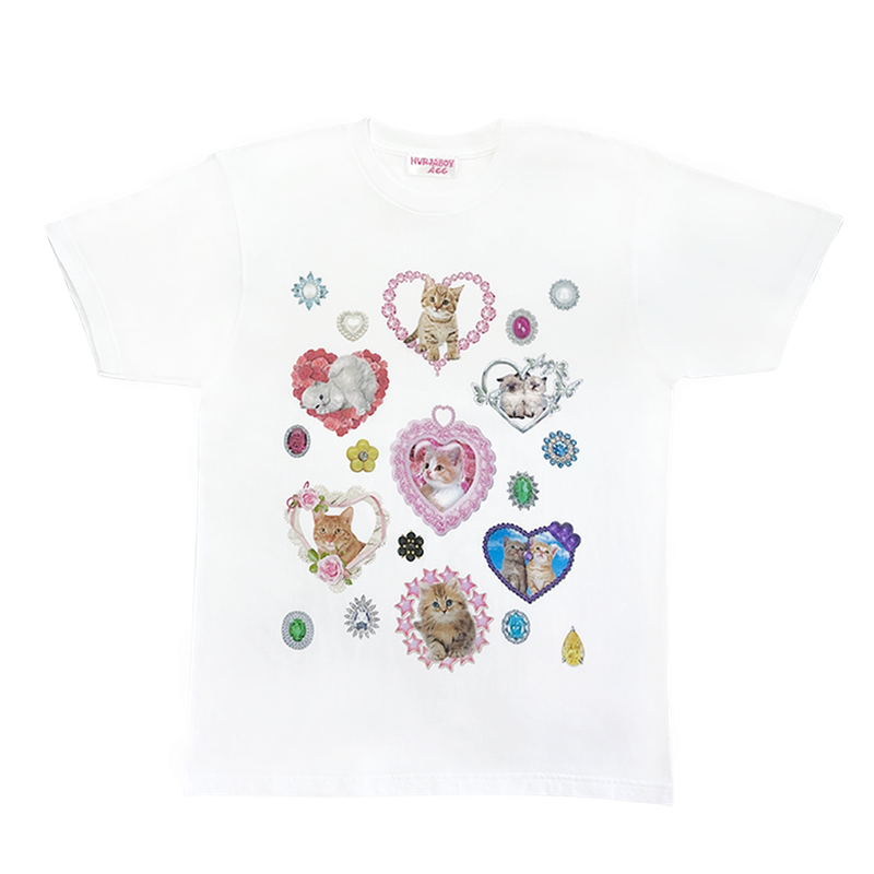 hurjaboyacc（ホジャボーイアクセ）の「キャットTシャツ（トップス）」