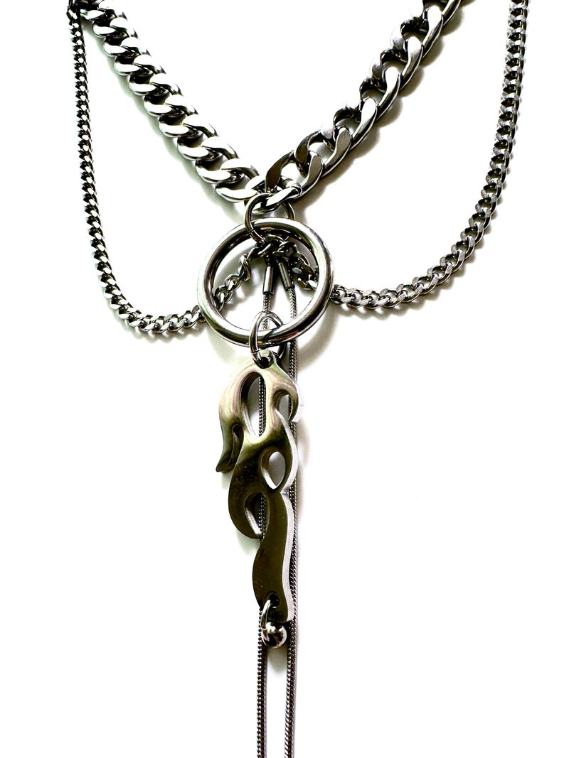 fire cape necklace