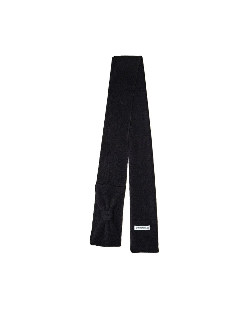 Mini ribbon muffler_black