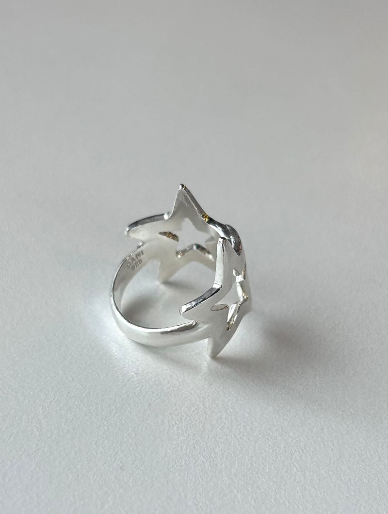Twin Star Ring