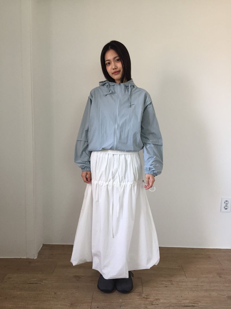 Stopper Nylon Balloon Skirt (2color)