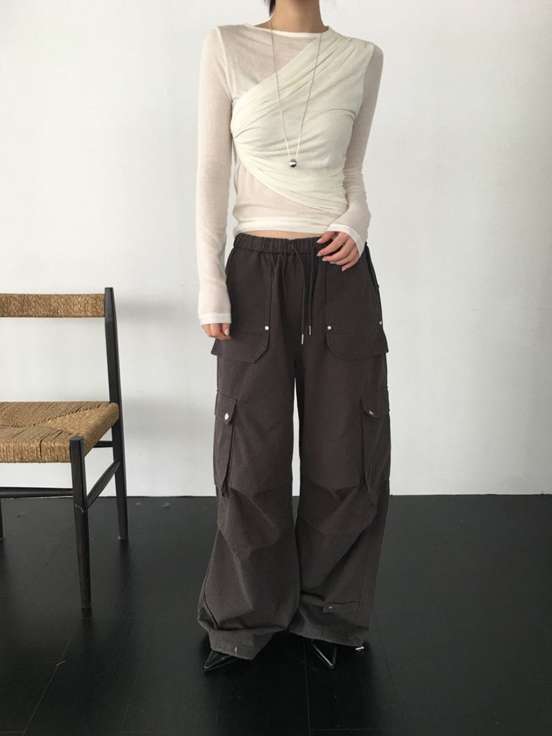 Addition banding cargo pants