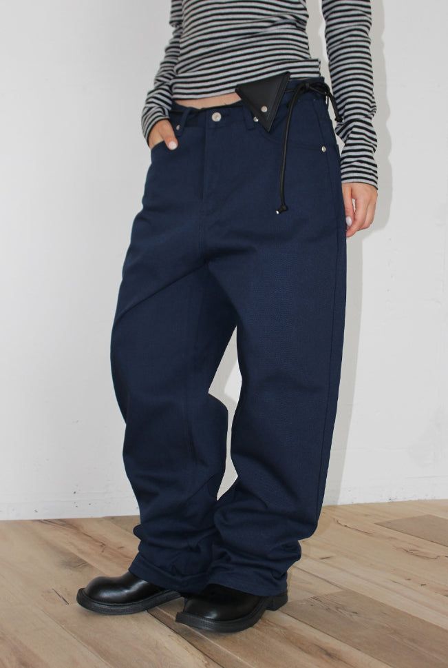 AAKE（アケ）の「BARREL WIDE COTTON PANTS（Pants）」