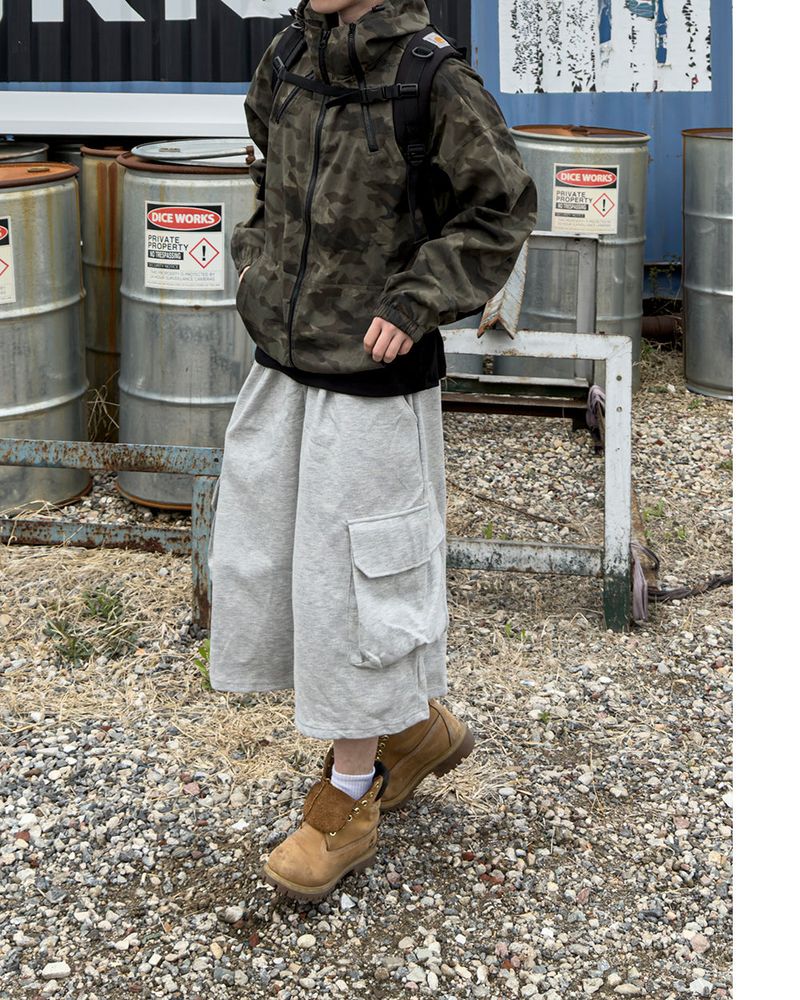 Lunen Big Cargo Bermuda Sweatpants