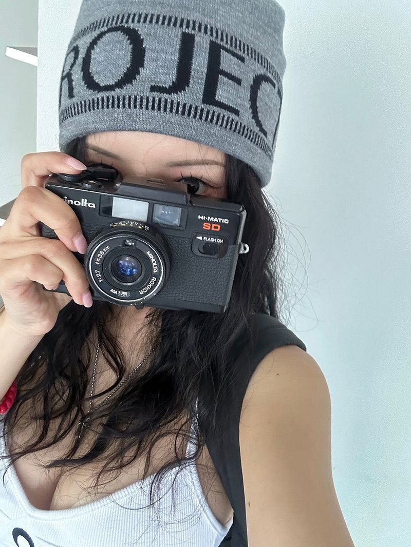 [UNISEX] Wave lettering beanie