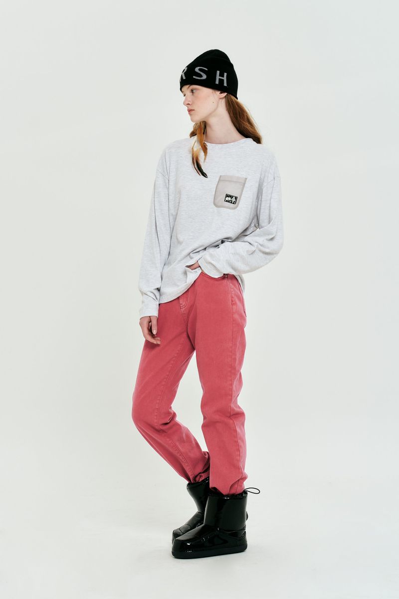 NOMAD GRAPHIC LONG SLEEVE [MELANGE GRAY]