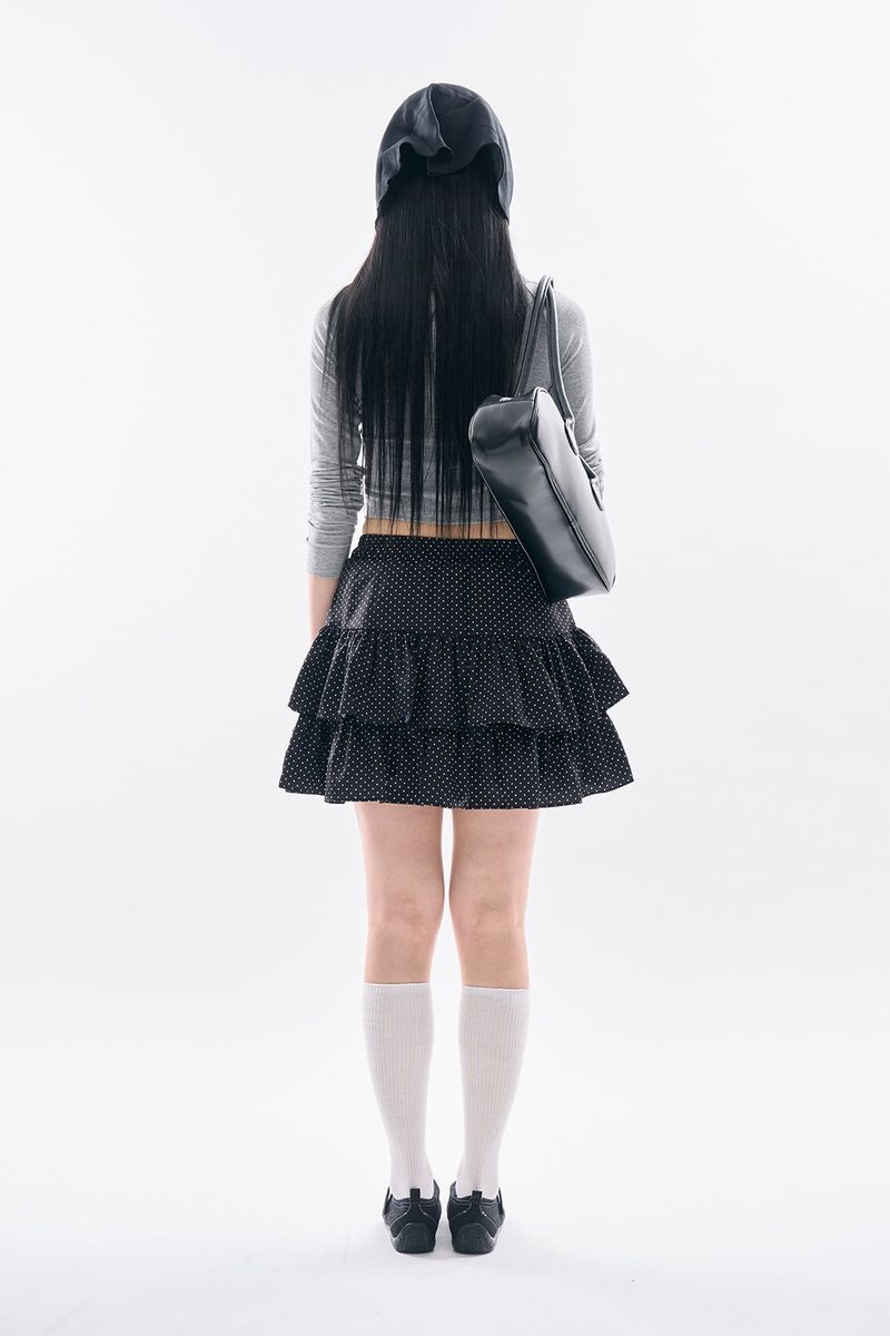Lorric cropped button tee