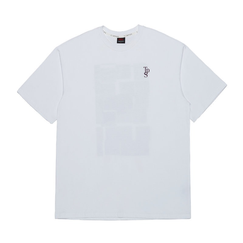 PURPLE PUZZLE T-SHIRTS [WHITE]