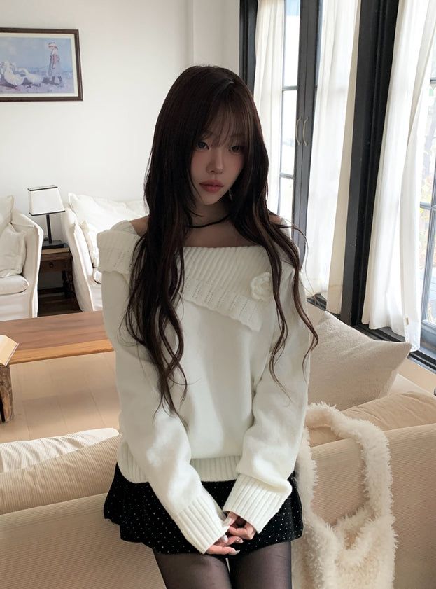 Lemme Dot Velvet Mini Skirt