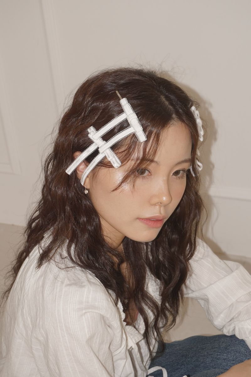 LACE RIBBON HAIRPIN 2PS SET
